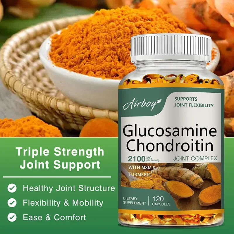 Glucosamine Chondroitin Joint - กลูโคซามีน คอนดรอยติน - ซ่อมแซมกระดูกอ่อนและปรับปรุงสุขภาพข้อต่อหลัง คอ เข่า