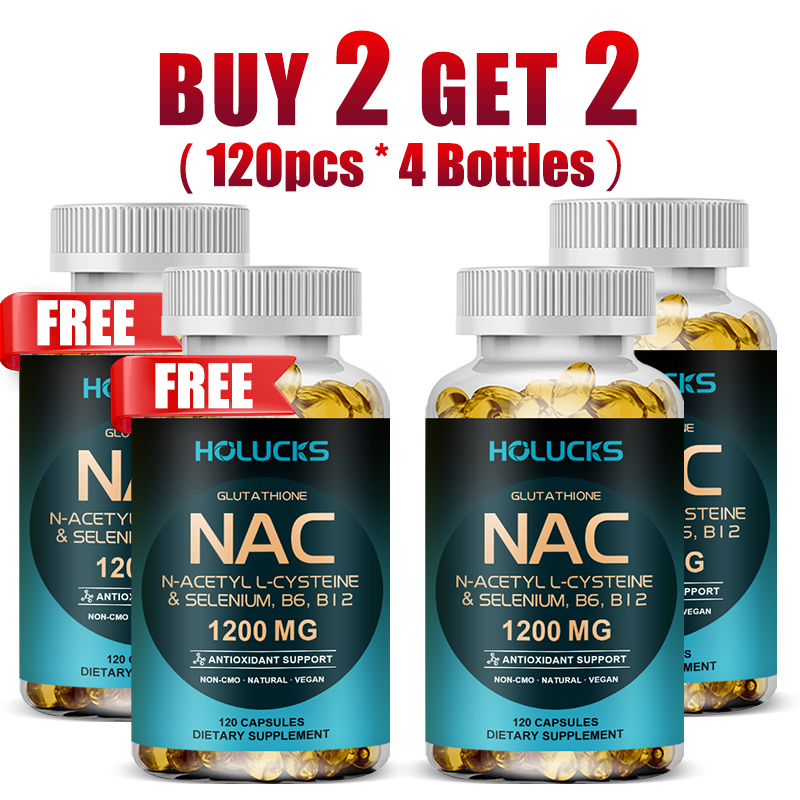 Nac N Acetyl Cysteine - อาหารเสริม NAC ธรรมชาติ, ดีท็อกซ์และสารต้านอนุมูลอิสระ, ชะลอวัย, บำรุงสุขภาพตับ,