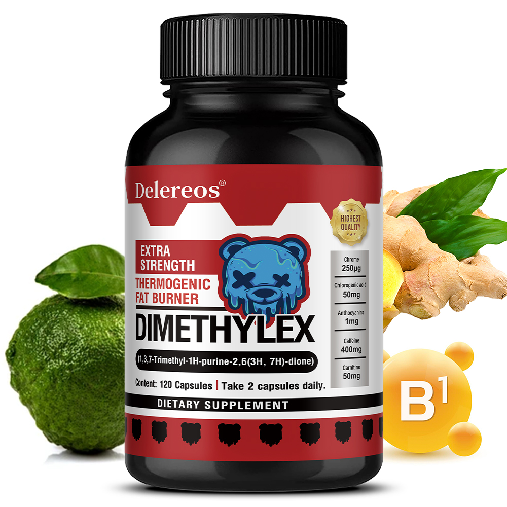 Green Tea Extract Fat - เครื่องเผาผลาญไขมันแบบเทอร์โมเจนิกสำหรับผู้หญิงและผู้ชาย - ยับยั้งความอยากอาหาร บรรเทาอาการท้องอืด - พร้อมสารสกัดจากชาเขียวเพื่อเพิ่มการเผาผลาญ