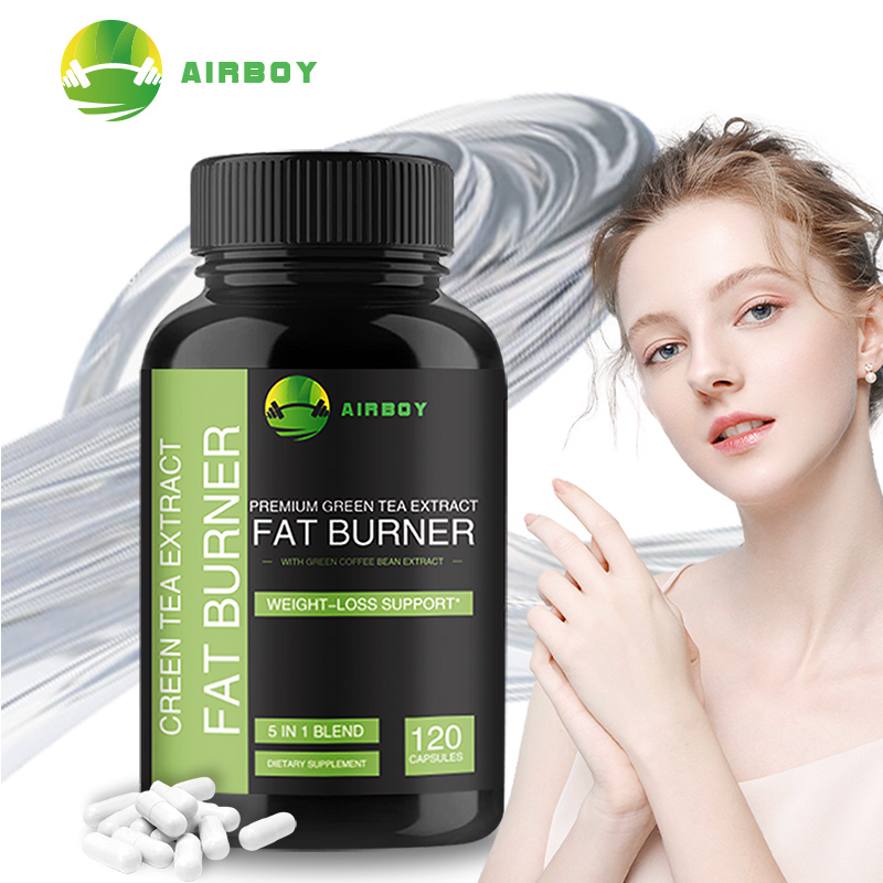 Green Tea Extract Fat - เครื่องเผาผลาญไขมันชาเขียว - รองรับสุขภาพลำไส้ ส่งเสริมการเผาผลาญ บรรเทาอาการท้องอืด เผาผลาญไขมันหน้าท้อง