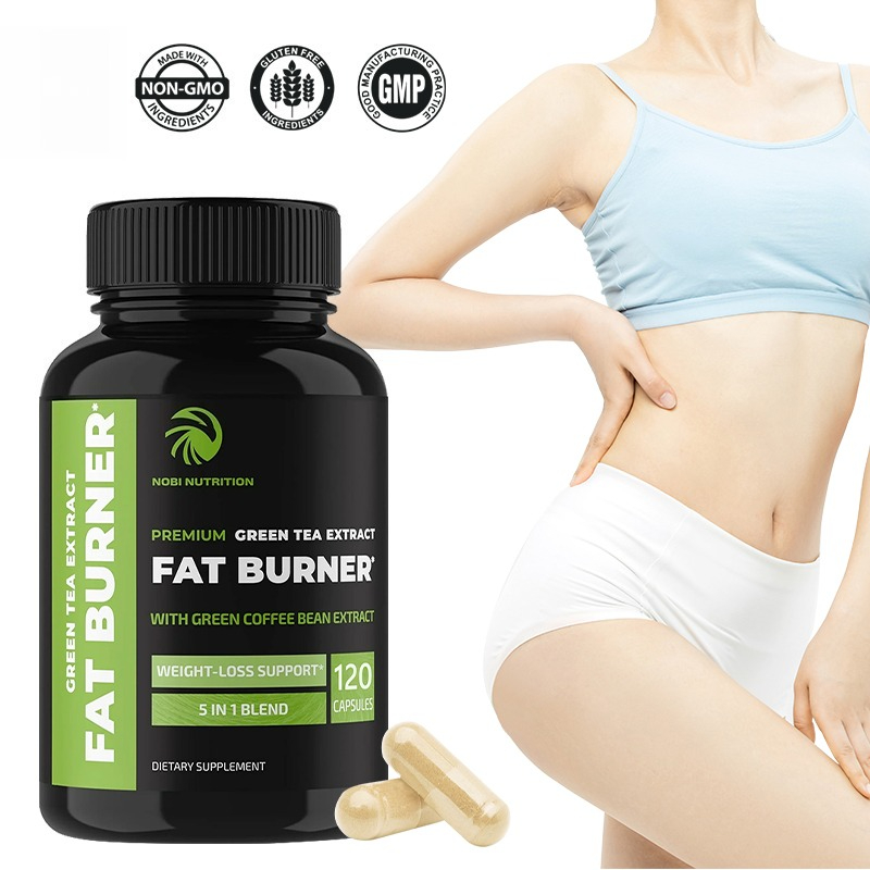 Green Tea Extract Fat - ชาเขียวเผาผลาญไขมัน - ลดความอยากอาหารและเพิ่มพลังงาน กระตุ้นการเผาผลาญ ขจัดสารพิษ สำหรับผู้ชายและผู้หญิง