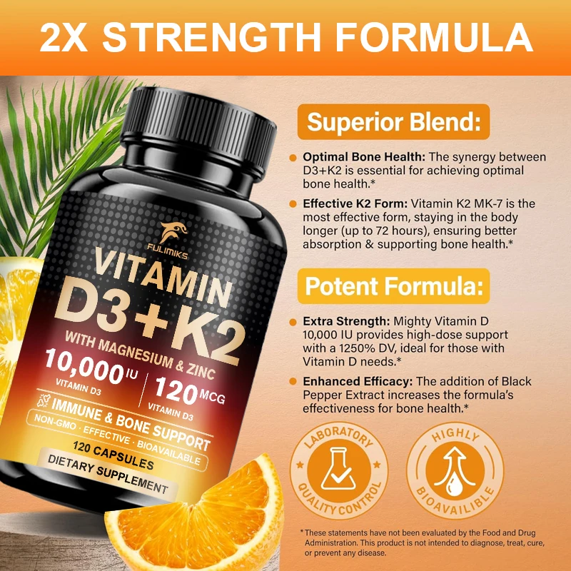 อาหารเสริมวิตามินดี 3 เค 2 100 - Vitamin D3 K2 Drop บทวิจารณ์และราคา