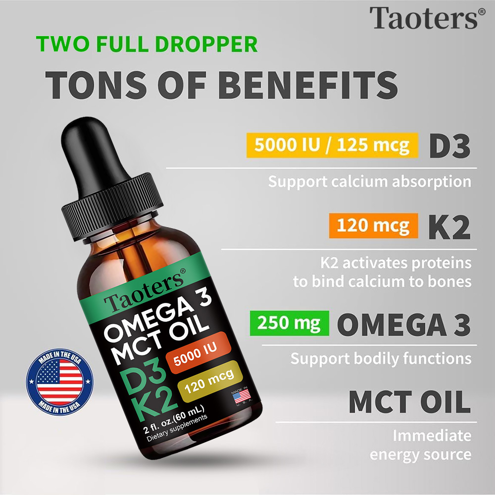 วิตามินดี3 เค2 ออร์แกนิกแบบหยด - Vitamin D3 K2 Drop บทวิจารณ์และราคา