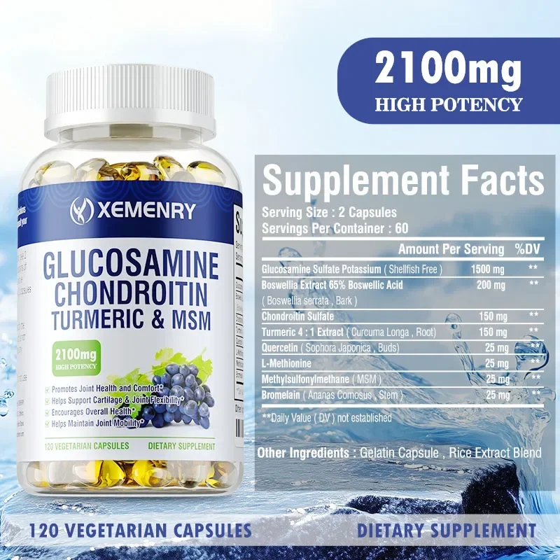 กลูโคซามีน คอนดรอยติน แคปซูล - - Glucosamine Chondroitin Joint บทวิจารณ์และราคา