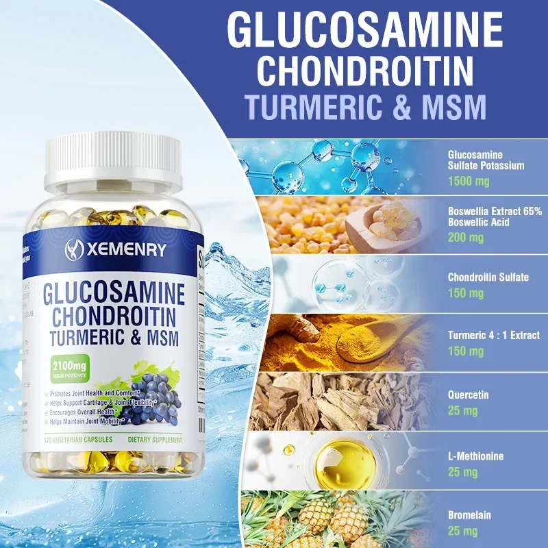 กลูโคซามีน คอนดรอยติน แคปซูล - - Glucosamine Chondroitin Joint บทวิจารณ์และราคา