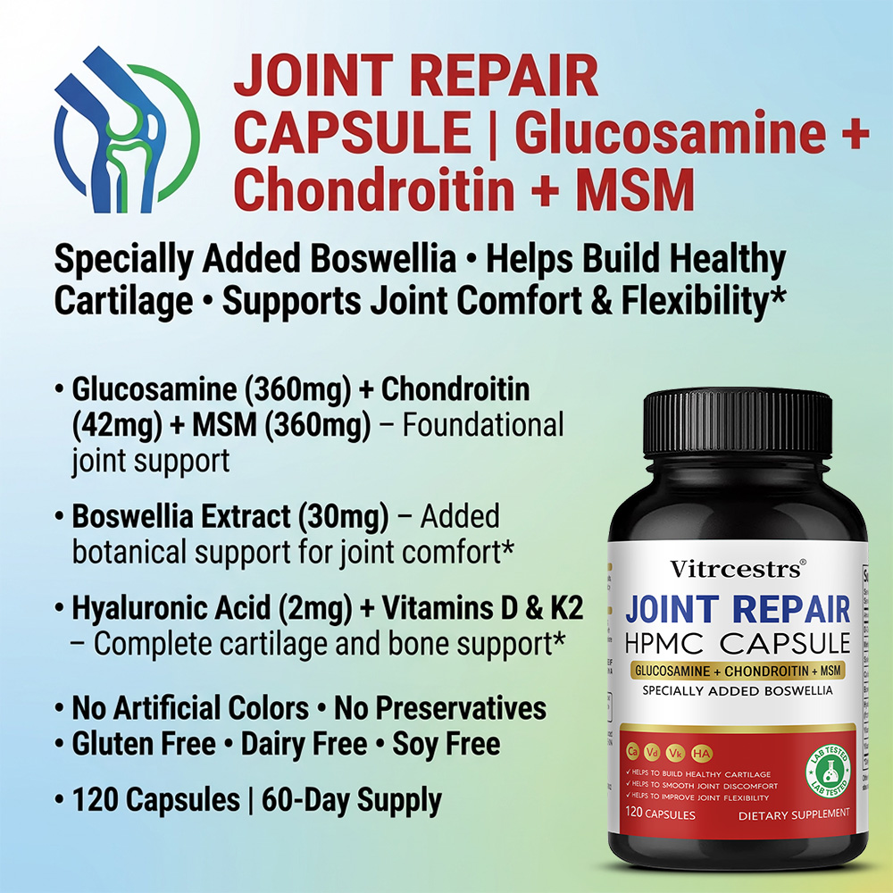 ผลิตภัณฑ์เสริมอาหารบำรุงข้อต่อ - Glucosamine Chondroitin Joint บทวิจารณ์และราคา