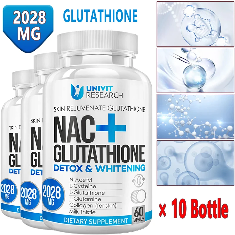 แคปซูลกลูตาไธโอน-ข้อต่อและเส้น - Nac N Acetyl Cysteine บทวิจารณ์และราคา