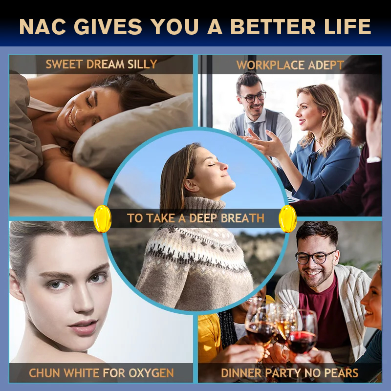แคปซูล Nac glutathionate N-ace - Nac N Acetyl Cysteine บทวิจารณ์และราคา