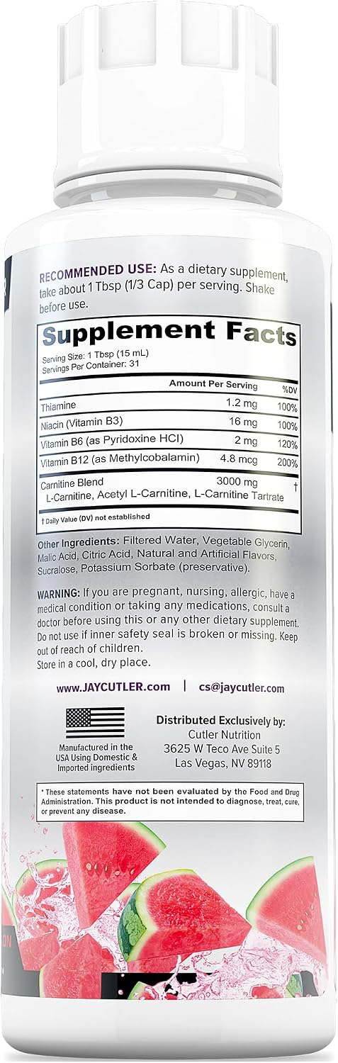 คัทเลอร์ นิวทริชั่น ลิควิด แอล - L-Carnitine Liquid บทวิจารณ์และราคา