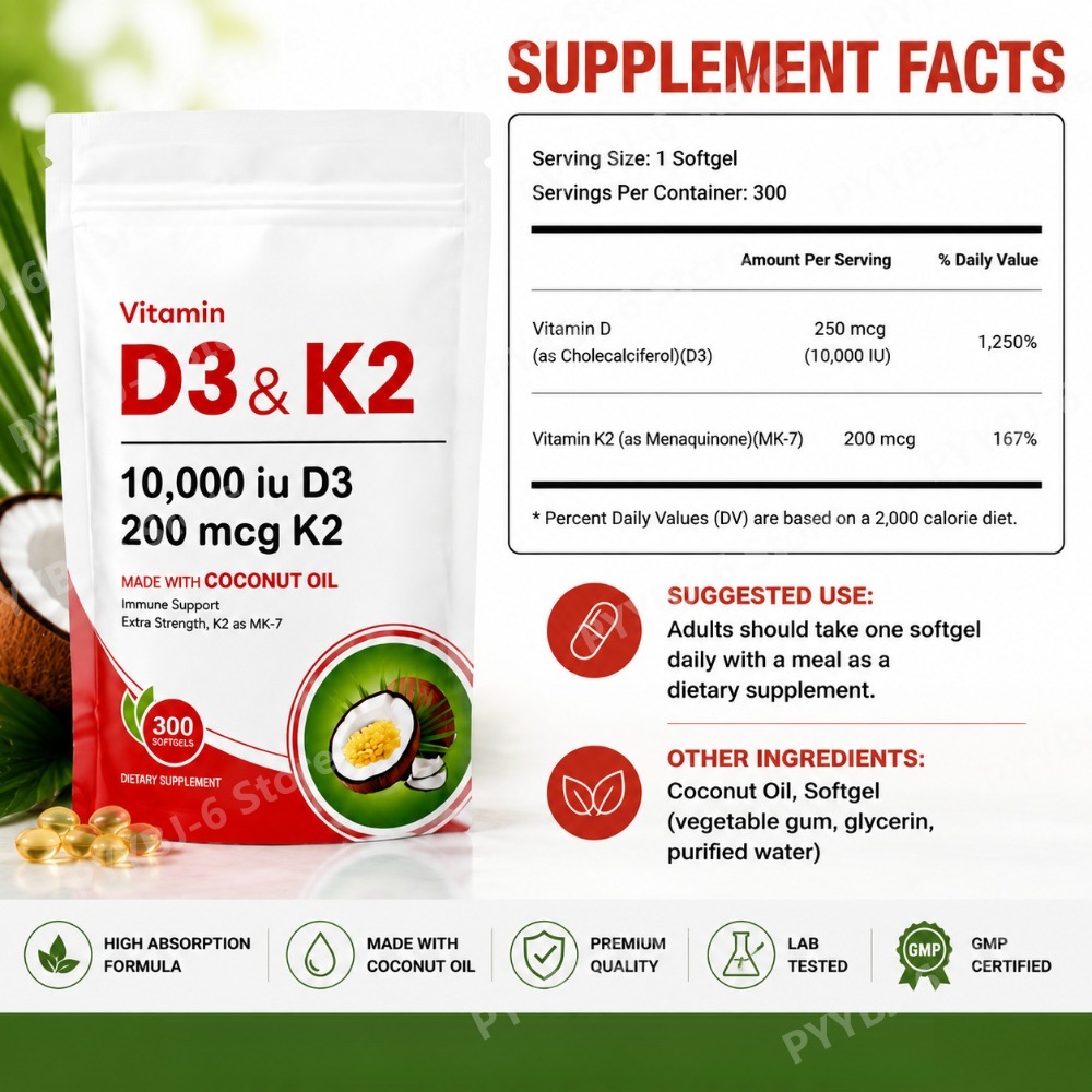 วิตามินดี3 เค2 ซัพพลีเมนต์ 10, - Vitamin D3 K2 Drop บทวิจารณ์และราคา