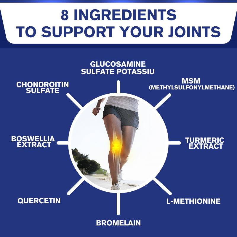 อาหารเสริมข้อต่อขั้นสูง ผสมกลู - Glucosamine Chondroitin Joint บทวิจารณ์และราคา