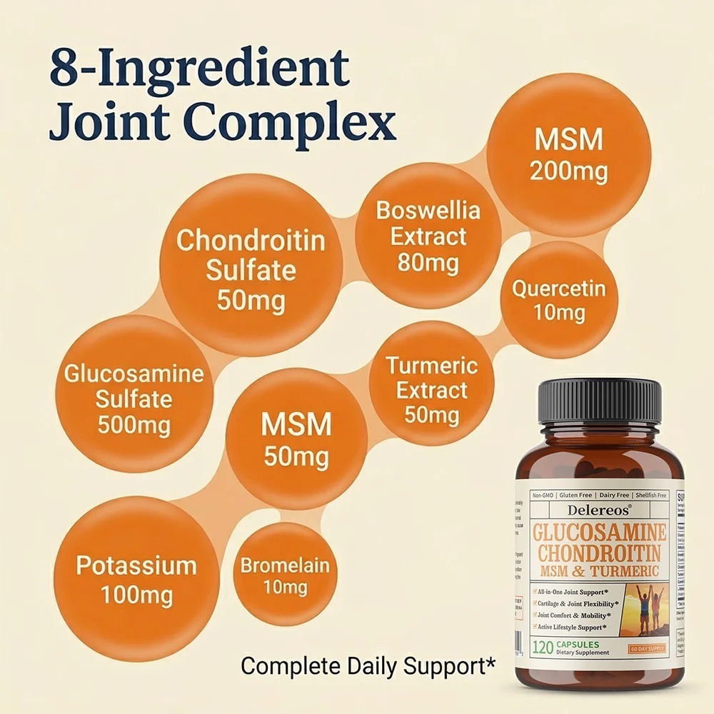 กลูโคซามีน คอนดรอยติน MSM และข - Glucosamine Chondroitin Joint บทวิจารณ์และราคา