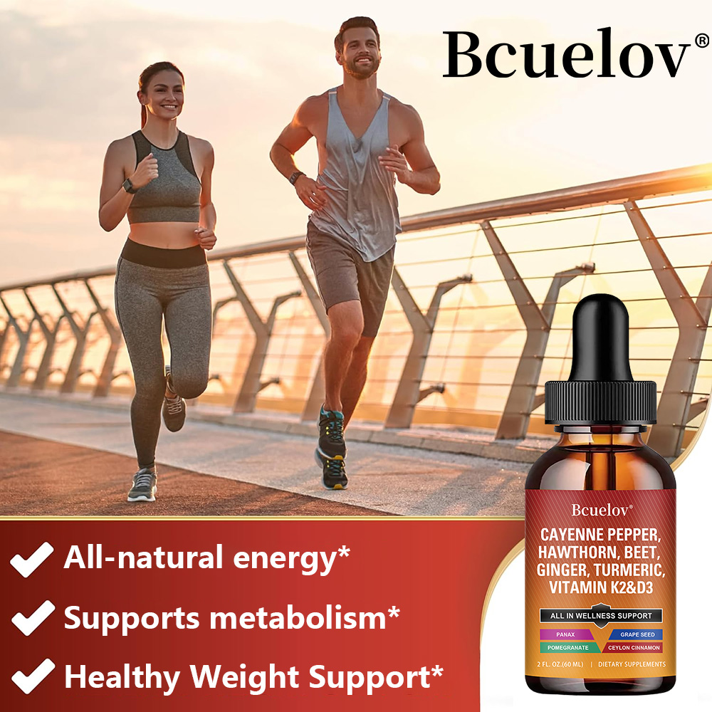 หยดเหลวพริกไทยแดง + ฮอว์ธอร์น, - Vitamin D3 K2 Drop บทวิจารณ์และราคา
