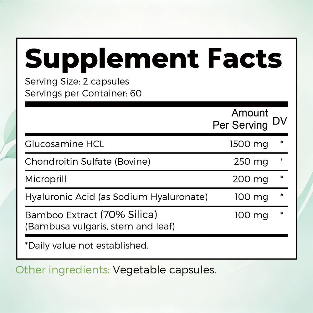 กลูโคซามีน คอนดรอยติน MSM - อา - Glucosamine Chondroitin Joint บทวิจารณ์และราคา
